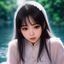 用户梅子青头像，年轻女性，清新气质