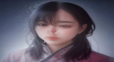 韩国电影院放映厅内观众专注观看情感影片，座无虚席，大银幕光线映照出紧张氛围